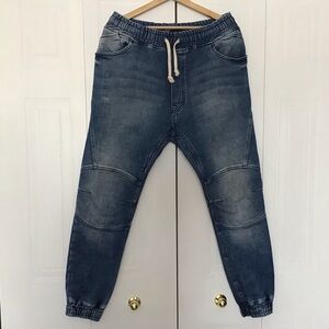 Zara soft denim joggers mens size XLarge